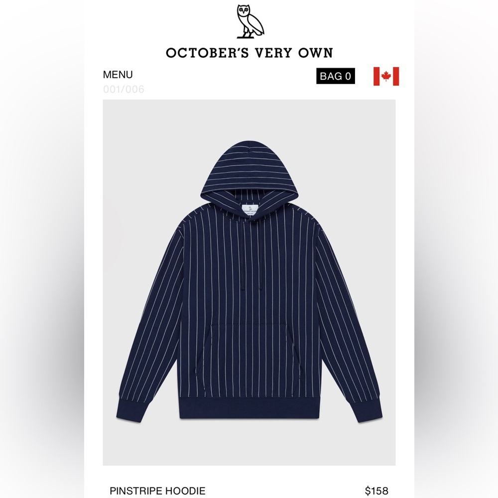 OVO Pinstripe Tracksuit